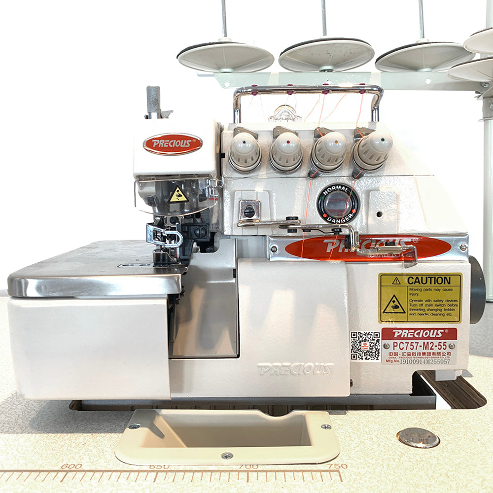 Set Máquina Overlock Industrial Precious PC757-M2-55