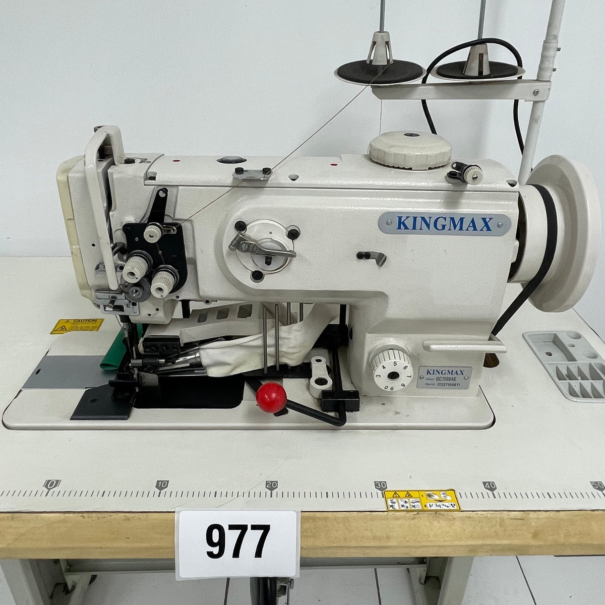 Máquina Enhuinchadora Plana con Corte GC1508 AE (Segunda Selección N977)