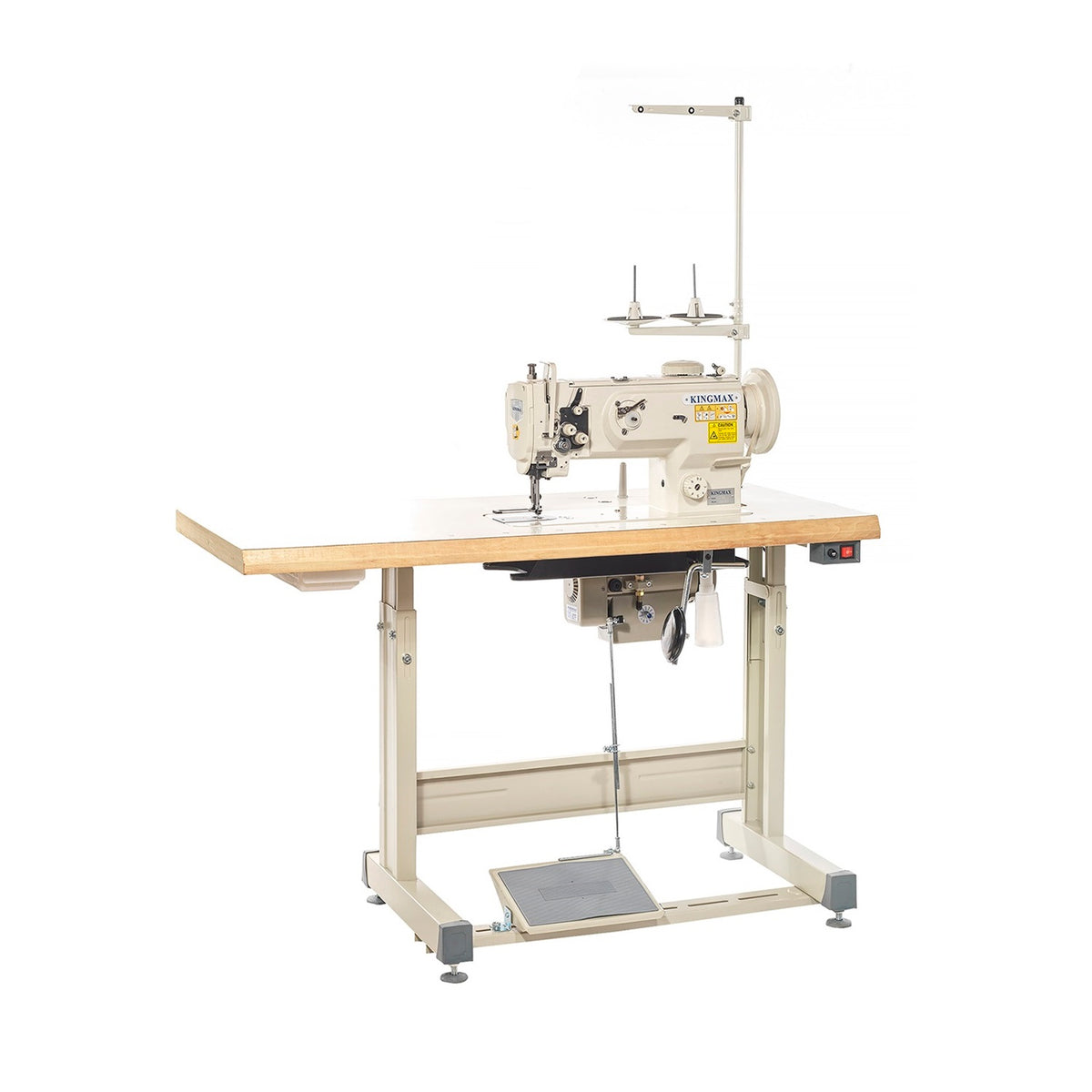 Set Máquina Recta Triple Arrastre 1541 Motor Servo