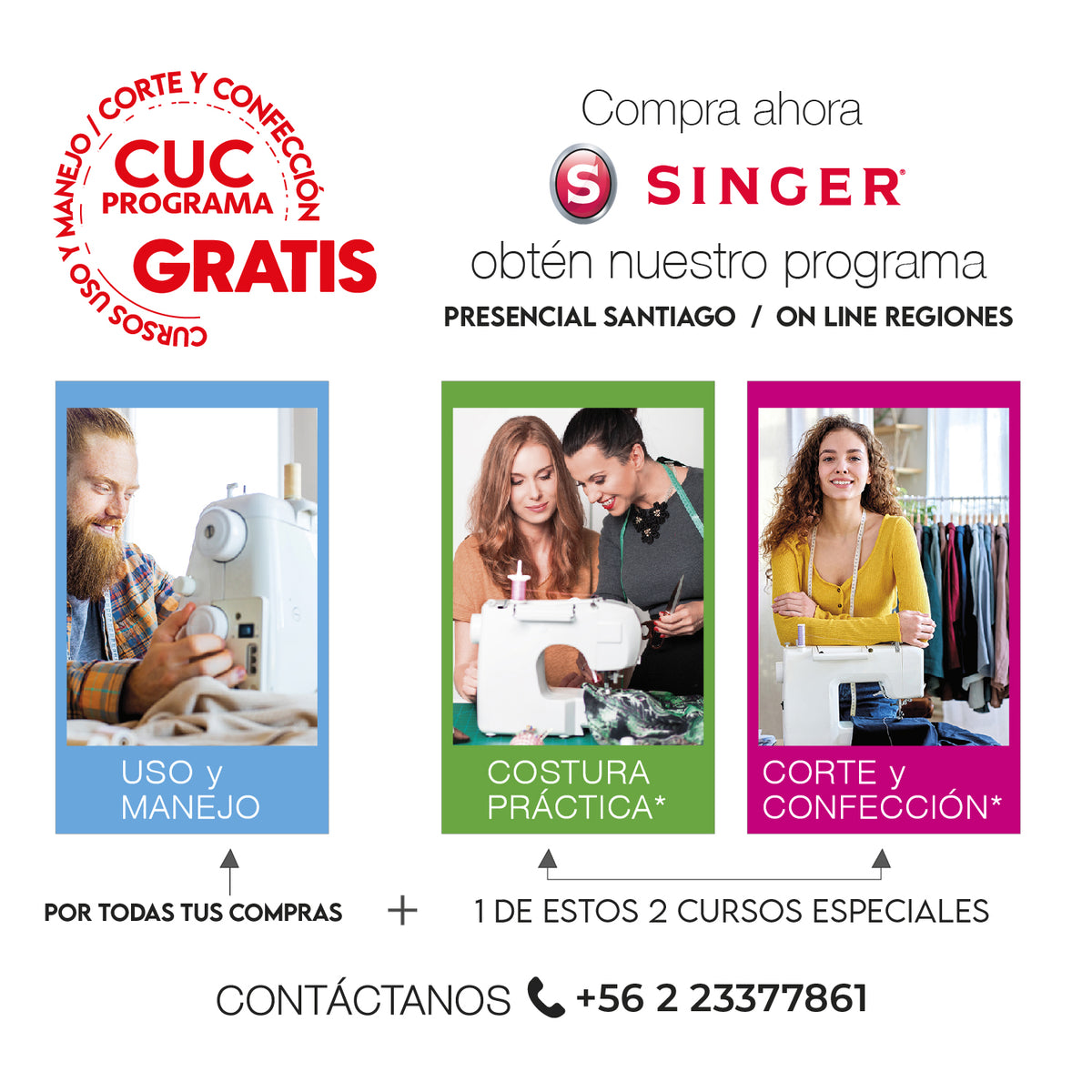 Máquina de Coser Singer M2105