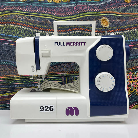 Máquina de coser Merritt ME 3B Full Merritt 4x4 desde Seda Hasta Cuero (Segunda Selección N926)