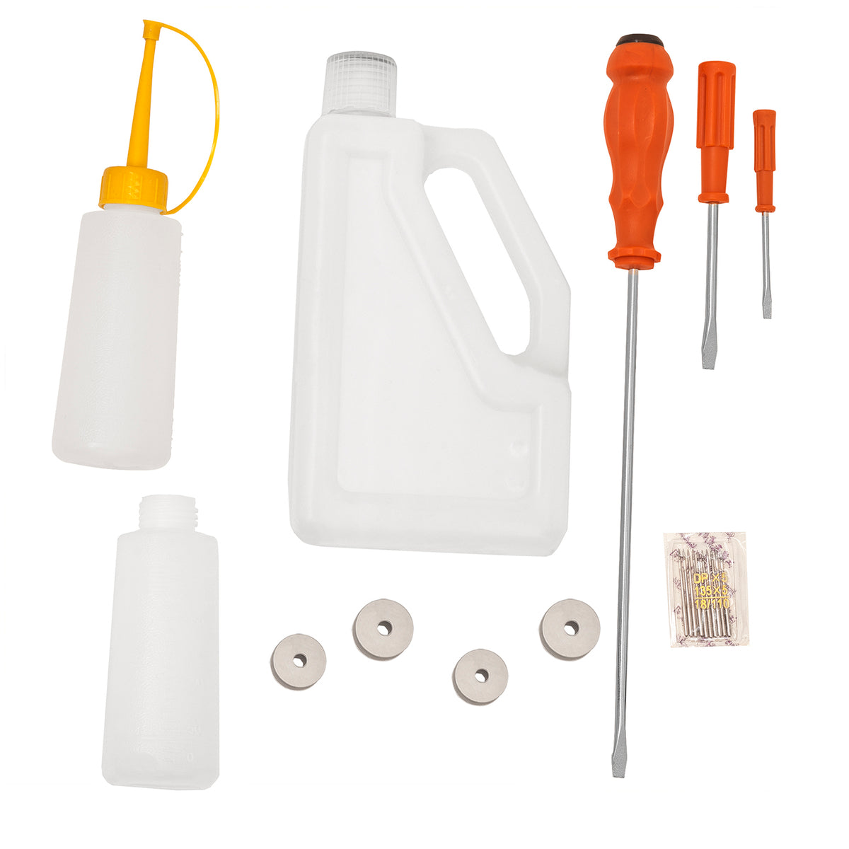 Set Máquina Recta Doble aguja RT 8452-D4 Servo Directo