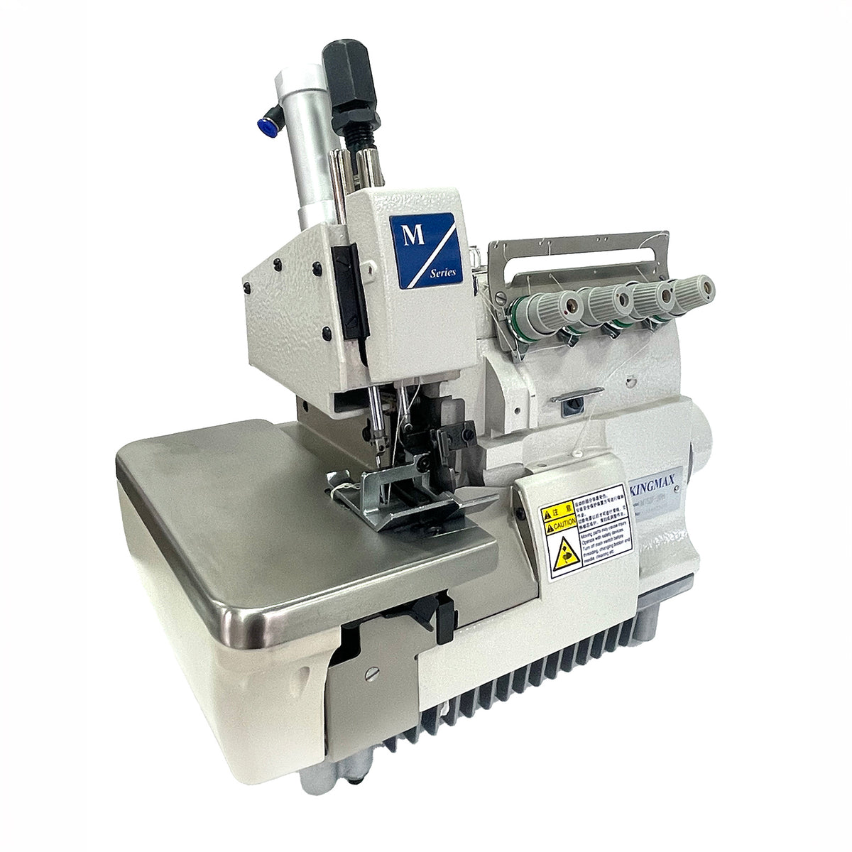 Set Máquina Overlock Industrial Kingmax 3 Hilos M752F-20H Extra Pesada