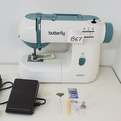 Máquina de coser Butterfly JHQ3010 (Segunda Selección N867)