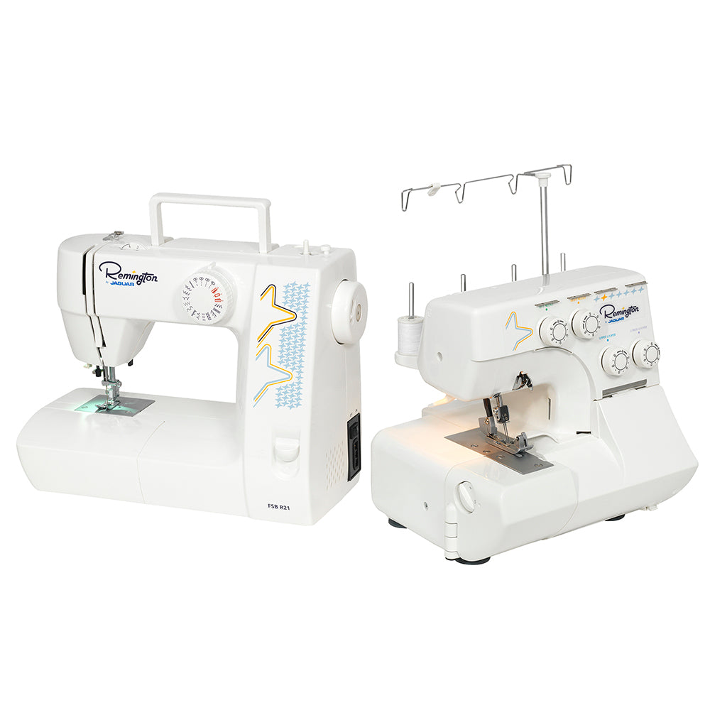 Combo Remington Overlock SL3340D + Máquina de Coser FSB R21