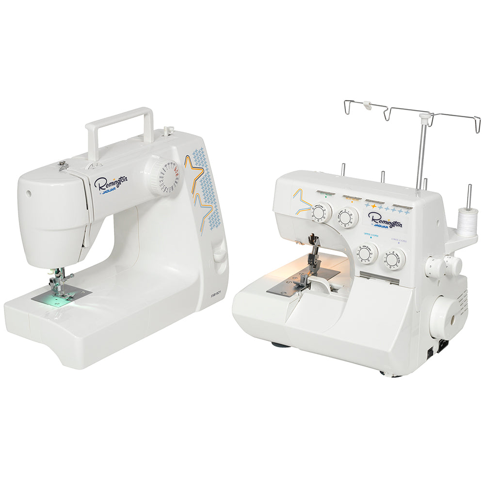 Combo Remington Overlock SL3340D + Máquina de Coser FSB R21