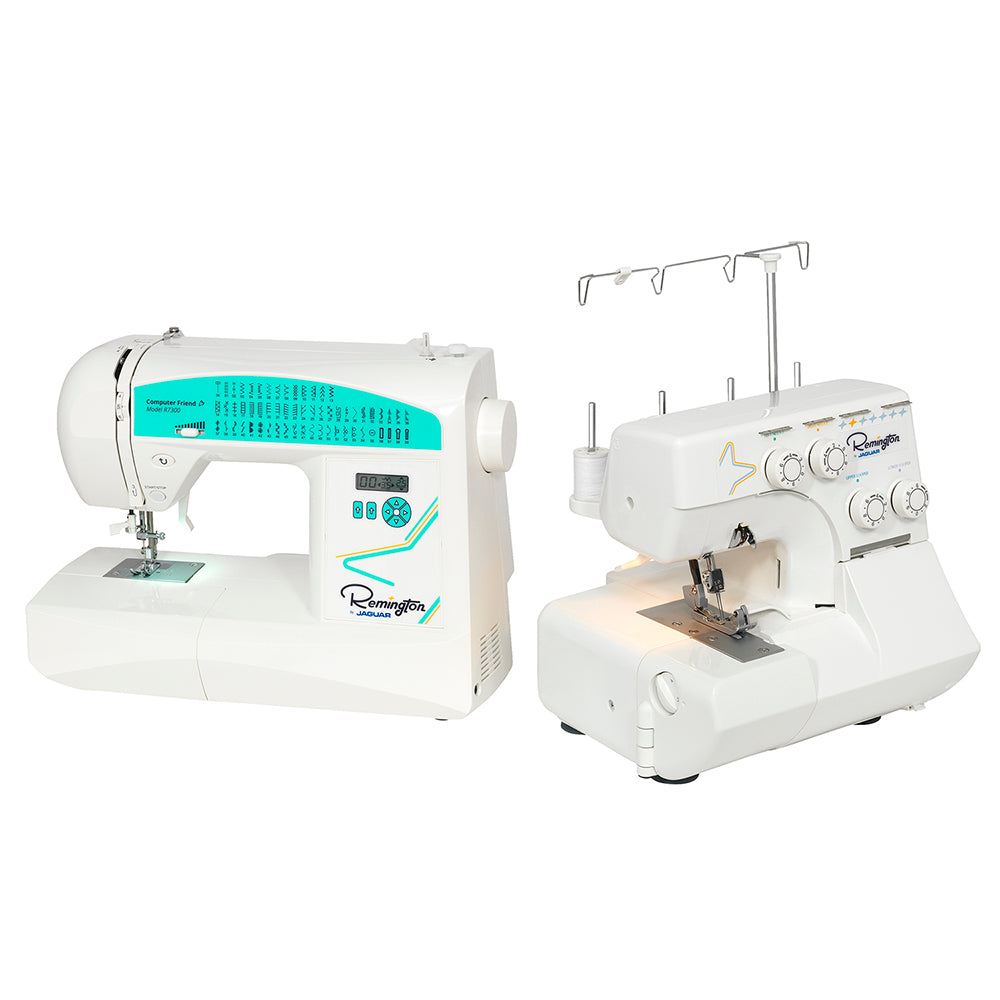 Combo Overlock SL3340D + Máquina de Coser Computer Friend 7300