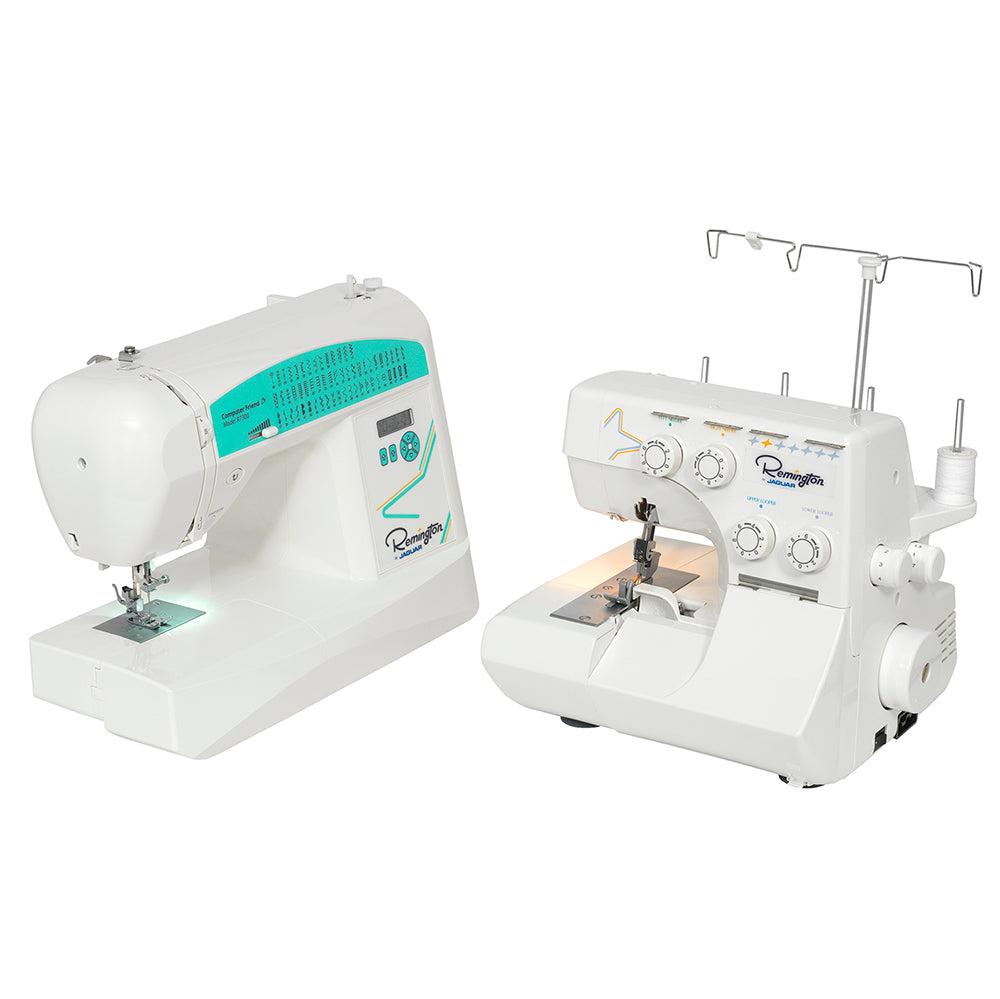 Combo Overlock SL3340D + Máquina de Coser Computer Friend 7300