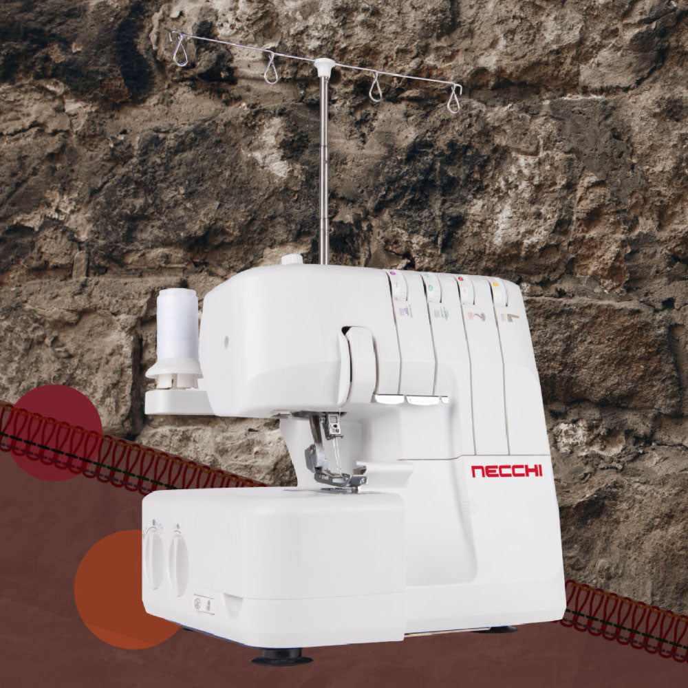Combo Necchi Overlock L234A + Máquina de coser K408A