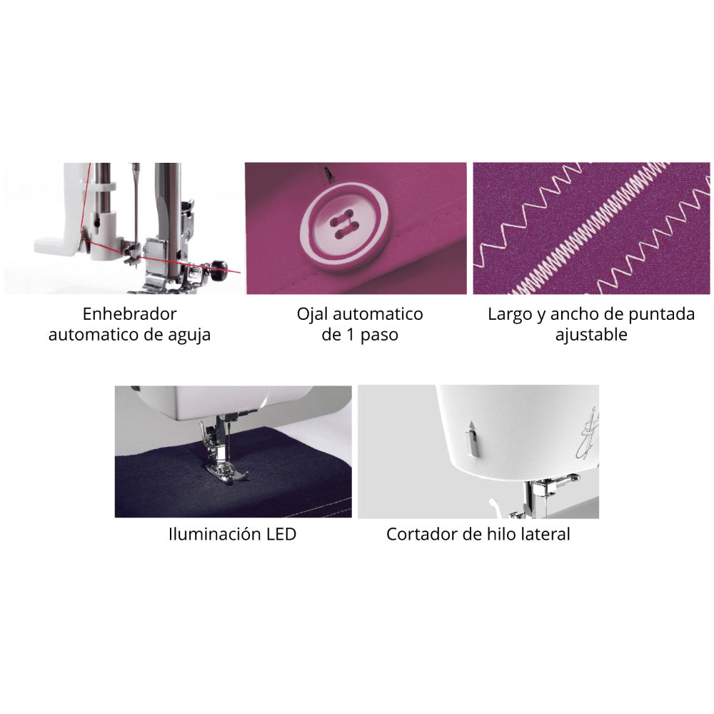 Máquina de coser Necchi K132A