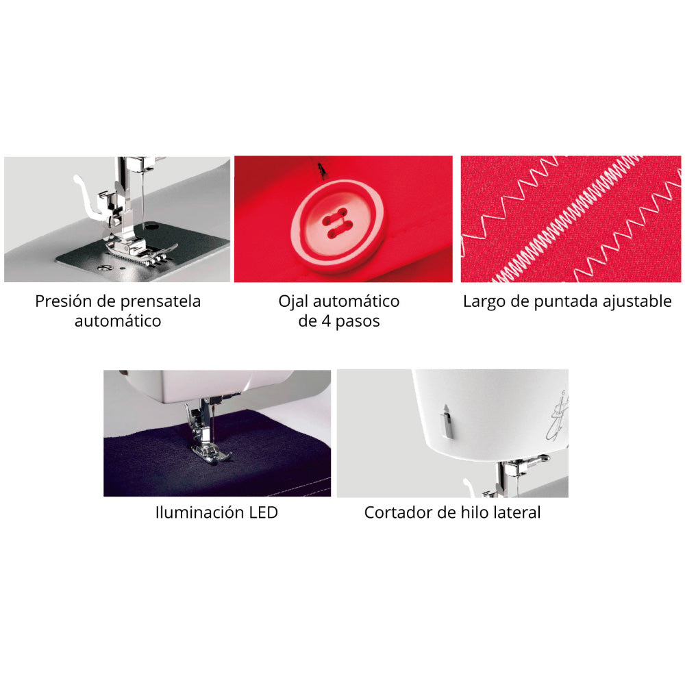 Máquina de coser Necchi K417A