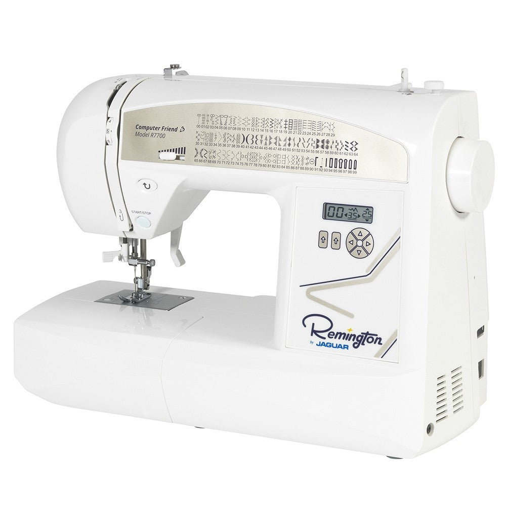 Máquina de Coser Remington R7700 - 100 Diseños de Puntadas