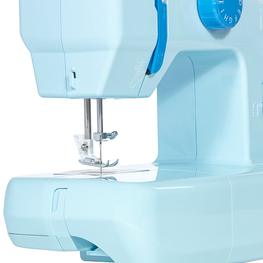 Máquina de Coser Merritt ME 6 colección color CELESTE